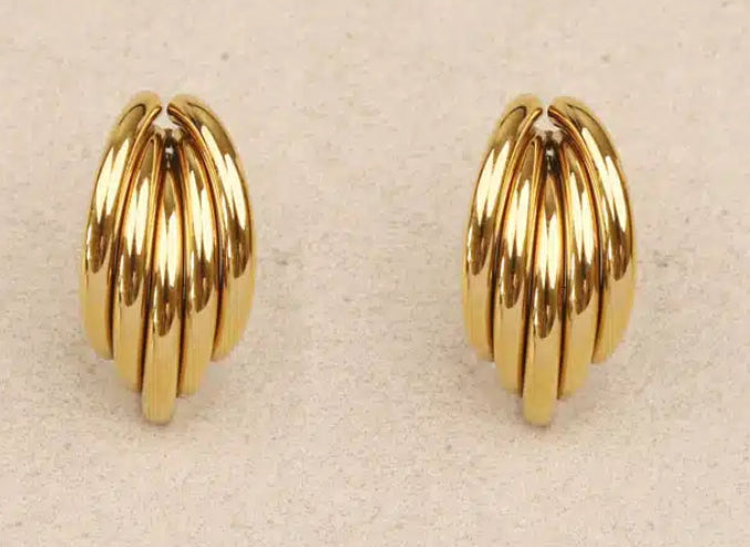 Boucles d’oreilles Faustine « Doré »
