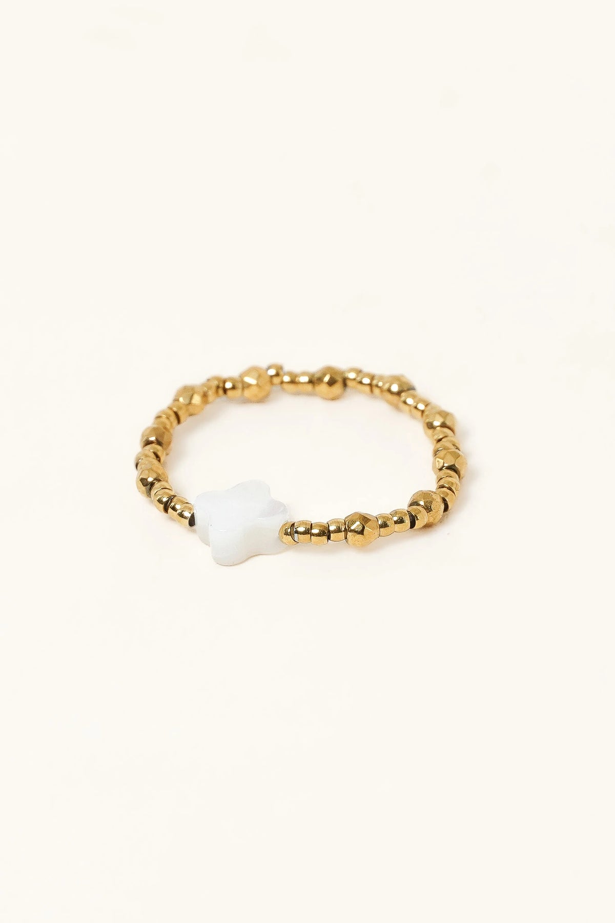 Bague Miyuki "Trèfle"