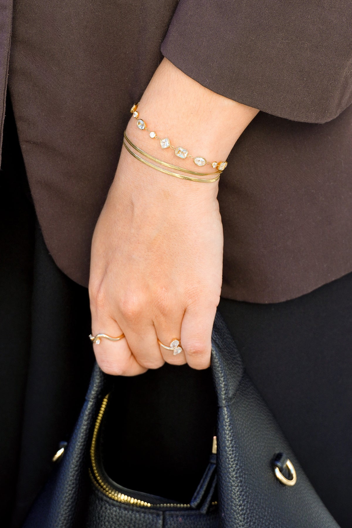 Bracelet Safran "Blanc"